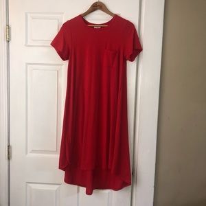 Bold Bright Pink T-shirt Dress